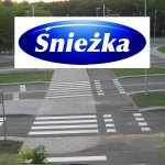 Śnieżka - solvent-based paint for horizontal signage of Signomal roads